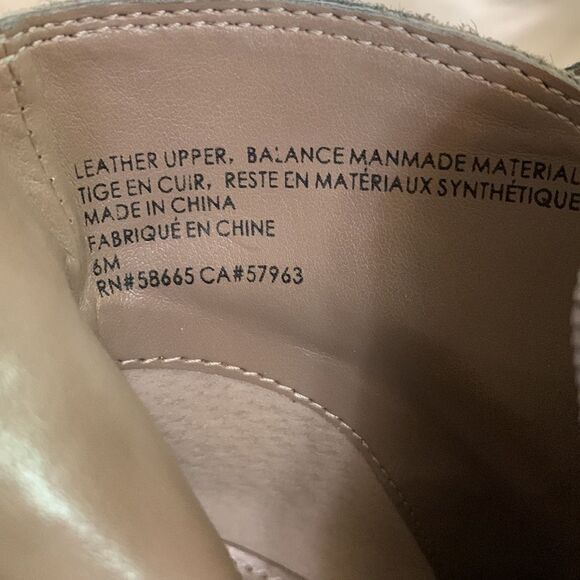 🍁SALE $14🍁 TREASURE & Bond Ankle bootie stacked heels zip closure suede sz 6 - Picture 7 of 9